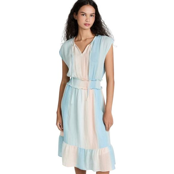 RAILS Ashlyn Dress Color Sunset Gradient Blue And Pink Size S - Picture 1 of 14